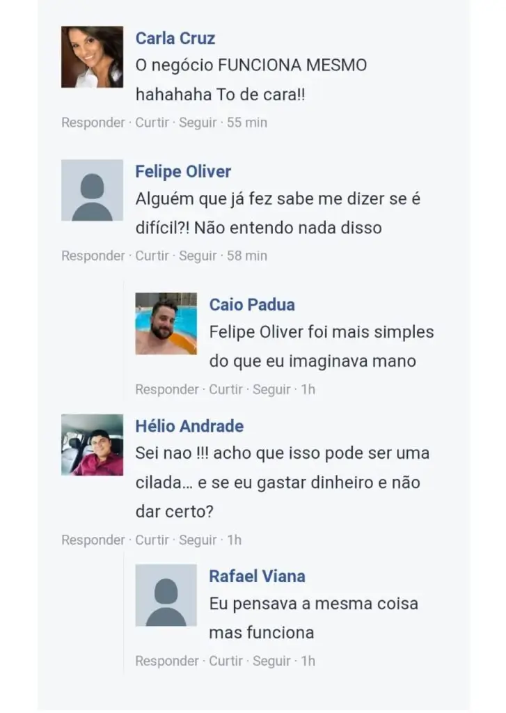 Depoimento Facebook derp